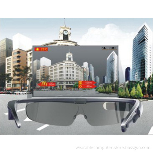 2015 Innovative Wearable Computer Android 4.3 OS Project Smart Glasses